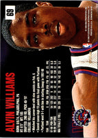 1999 SkyBox Dominion Alvin Williams #69