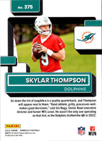 2022 Donruss  Packed Rookies Skylar Thompson #375