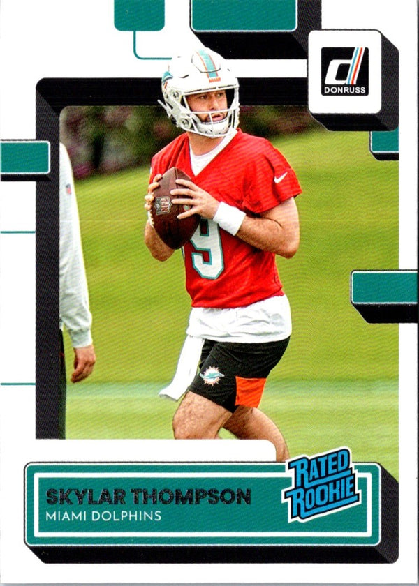 2022 Donruss  Packed Rookies Skylar Thompson #375