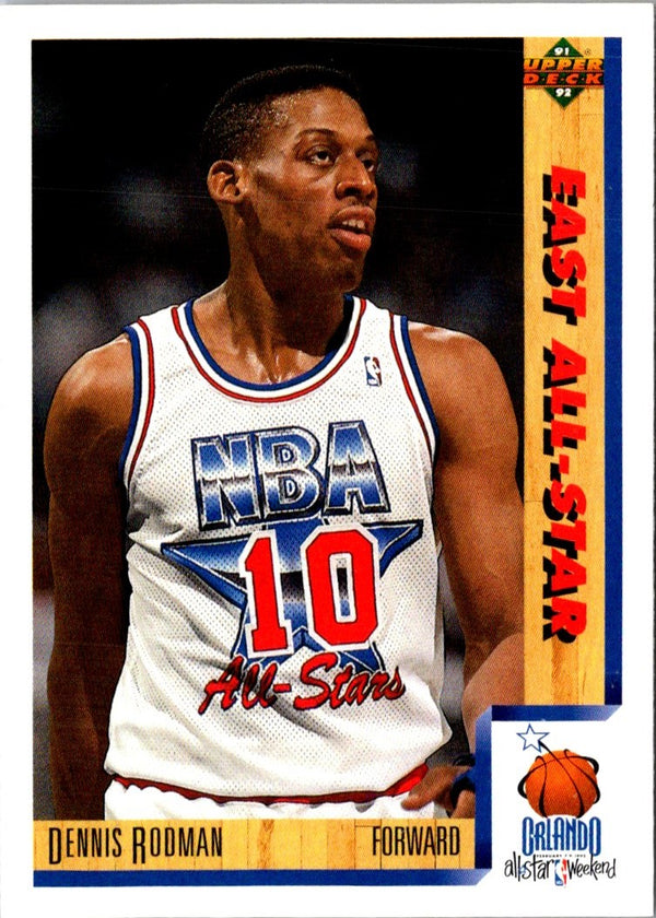 1992 Upper Deck Dennis Rodman #242