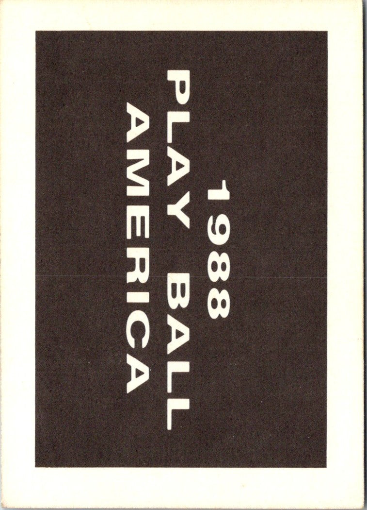 1988 Play Ball America Darryl Strawberry