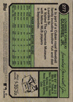 2023 Topps Heritage Red Border Lourdes Gurriel Jr. #277
