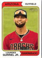 2023 Topps Heritage Red Border Lourdes Gurriel Jr. #277