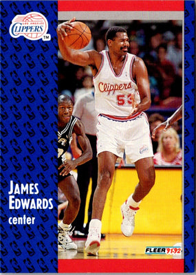 1991 Fleer James Edwards #296