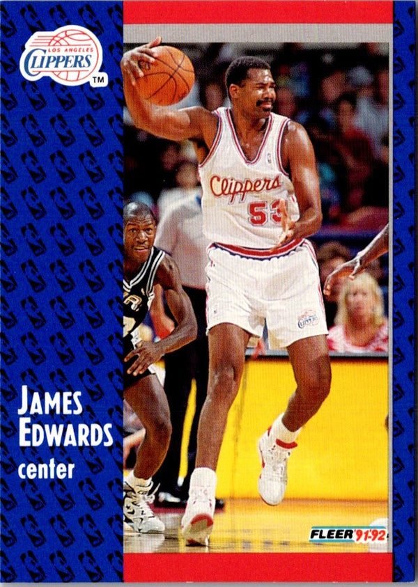 1991 Fleer James Edwards #296