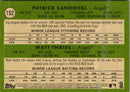 2020 Topps Heritage Patrick Sandoval/Matt Thaiss