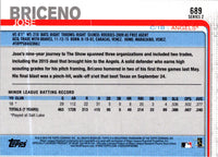 2019 Topps Jose Briceno #689 Rookie