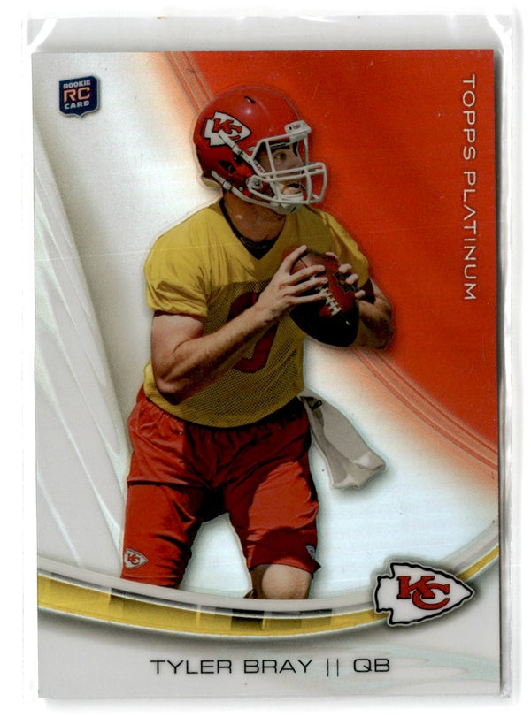 2013 Topps Platinum Tyler Bray #132 Rookie