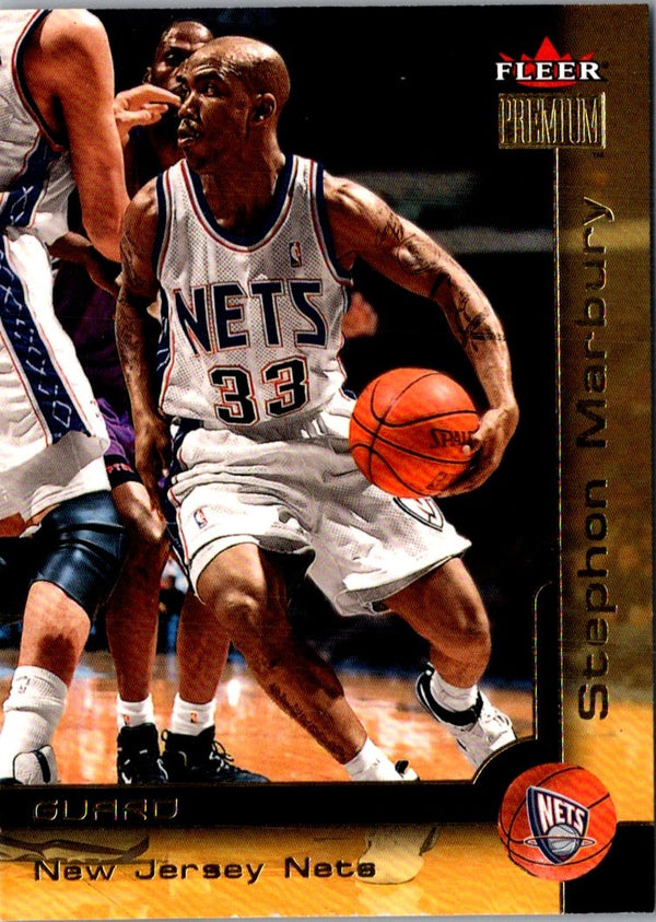 2000 Fleer Premium Stephon Marbury #169