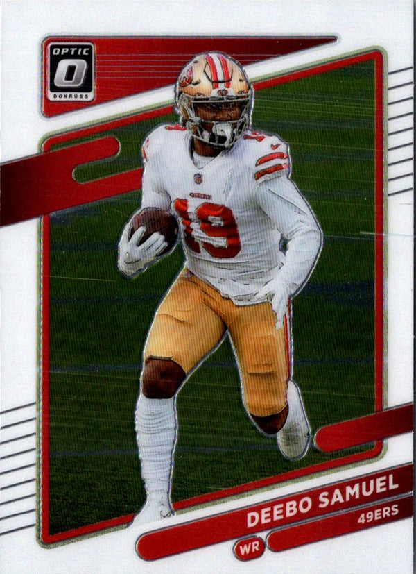 2021 Donruss Optic Red Stars Deebo Samuel #190