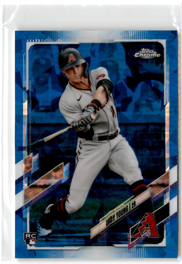 2021 Topps Chrome Sapphire Edition Andy Young #499 Rookie