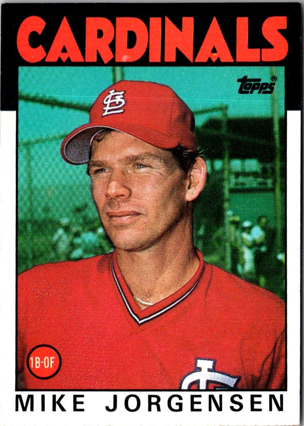 1986 Topps Mike Jorgensen #422