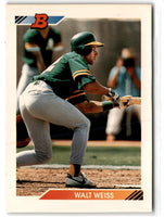 1992 Bowman Walt Weiss #651