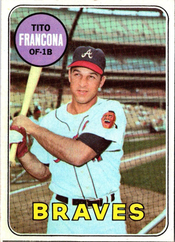 1969 Topps Tito Francona #398 EX