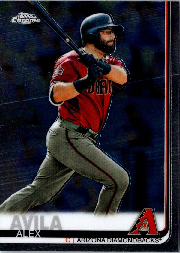 2019 Topps Chrome Alex Avila #458