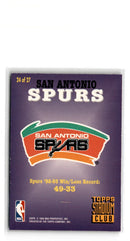 1993 Stadium Club Super Teams San Antonio Spurs