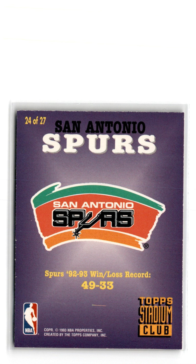1993 Stadium Club Super Teams San Antonio Spurs