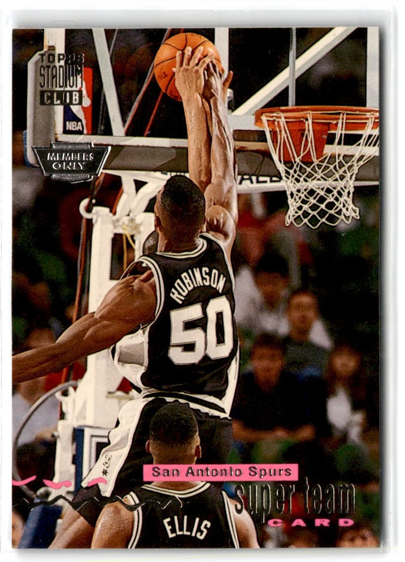 1993 Stadium Club Super Teams San Antonio Spurs
