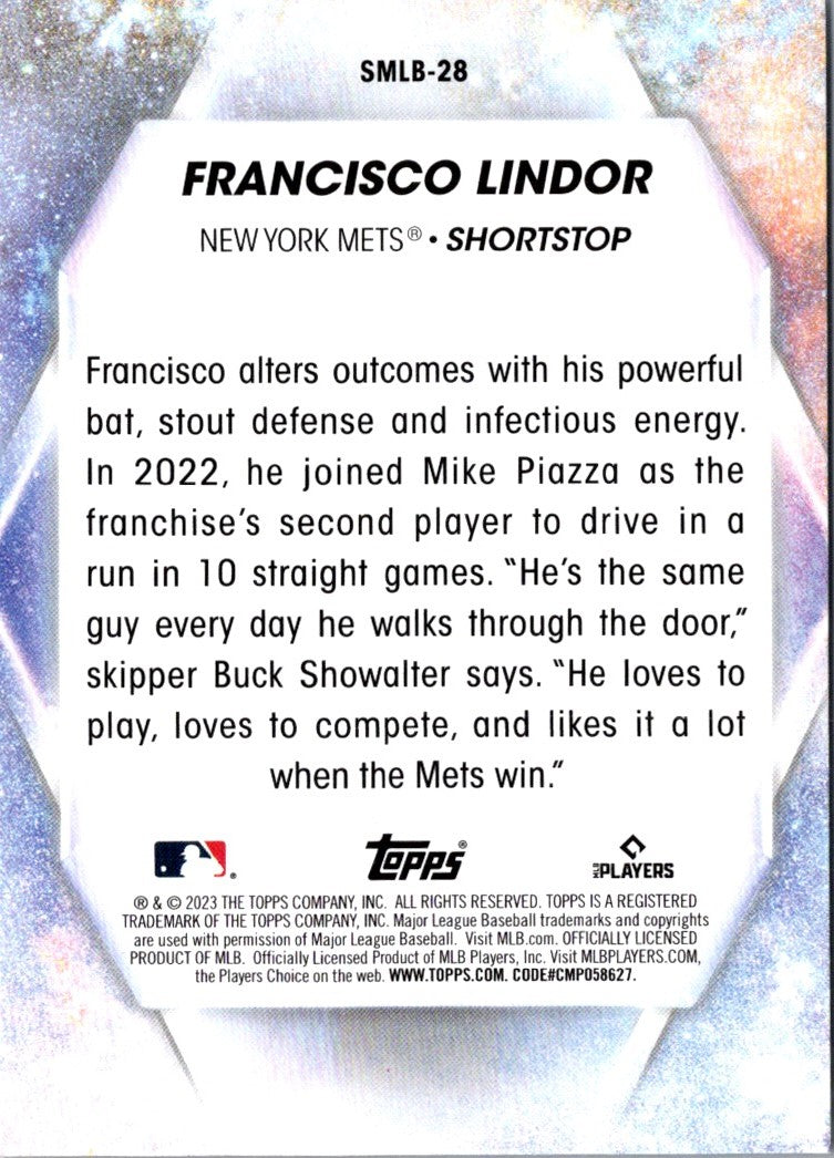 2023 Topps Stars of MLB Francisco Lindor