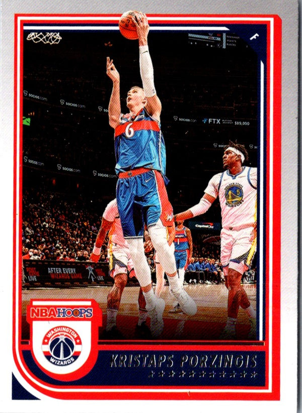 2022 Hoops Red Backs Kristaps Porzingis #115