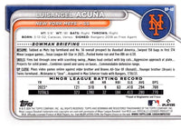 2024 Bowman Prospects Luisangel Acuna #BP-40