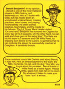 1993 First Amendment Publishing Skinnies Benoit Benjamin