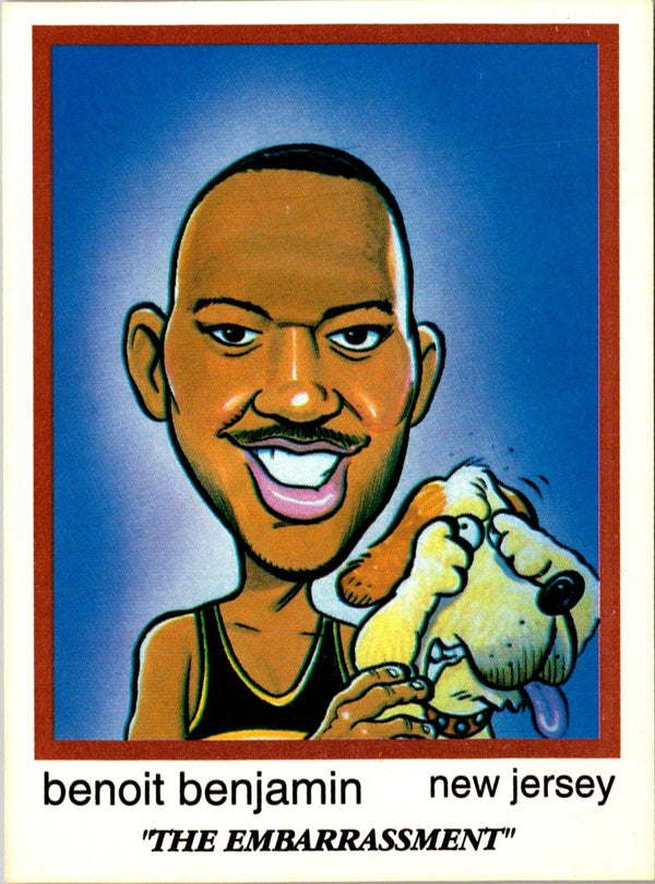 1993 First Amendment Publishing Skinnies Benoit Benjamin #154