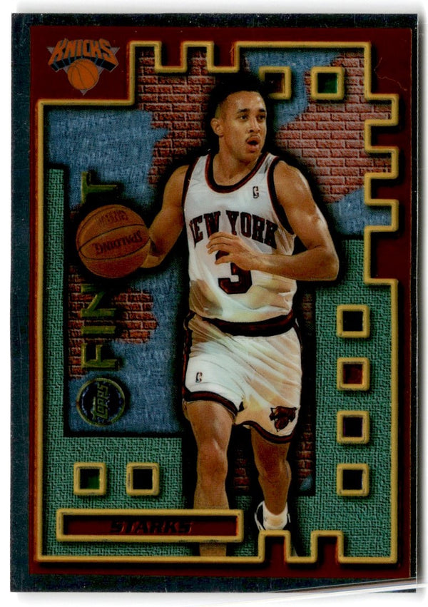 1996 Topps John Starks #36