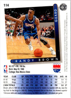 1993 Upper Deck Randy Brown #114