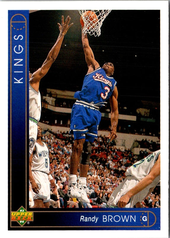 1993 Upper Deck Randy Brown #114