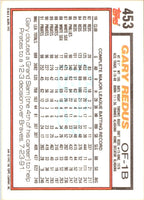 1992 Topps Gary Redus #453