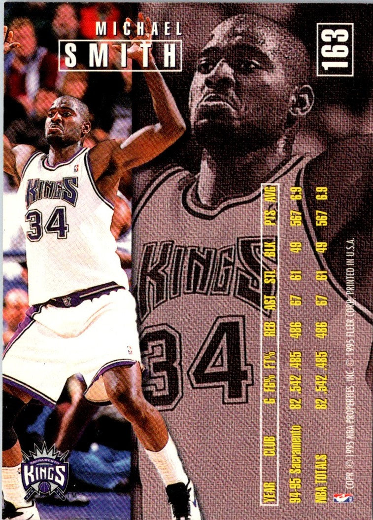 1995 Fleer European Michael Smith