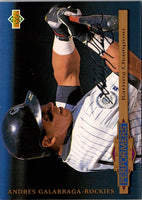 1993 Studio Superstars on Canvas Andres Galarraga #9