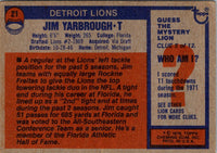 1976 Topps Jim Yarbrough #21 NR-MT