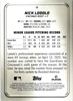 2022 Bowman Platinum Nick Lodolo #39 Rookie