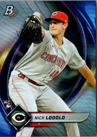 2022 Bowman Platinum Nick Lodolo #39 Rookie