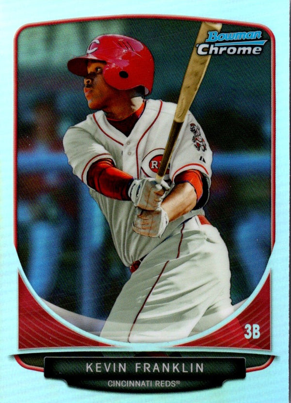 2013 Bowman Draft Picks & Prospects Chrome Kevin Franklin #BDPP25