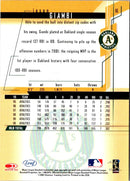 2001 Leaf Rookies & Stars Jason Giambi