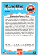 1992 Donruss Coca-Cola Nolan Ryan Nolan Ryan