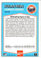 1992 Donruss Coca-Cola Nolan Ryan Nolan Ryan #18