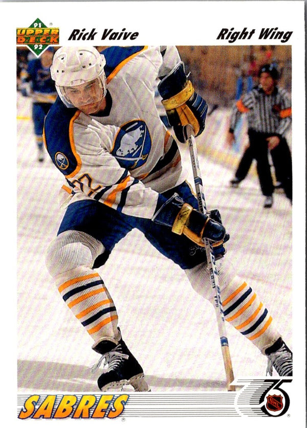 1991 Upper Deck Rick Vaive #179A