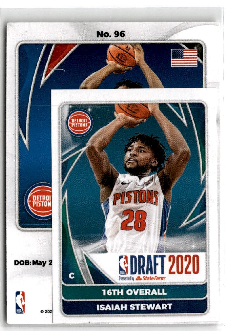 2020 Panini NBA Sticker & Card Collection Isaiah Stewart