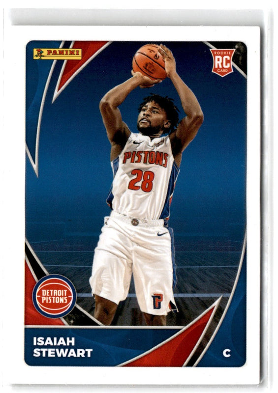 2020 Panini NBA Sticker & Card Collection Isaiah Stewart #96 Rookie