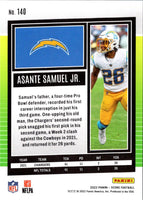 2022 Score Asante Samuel Jr. #140
