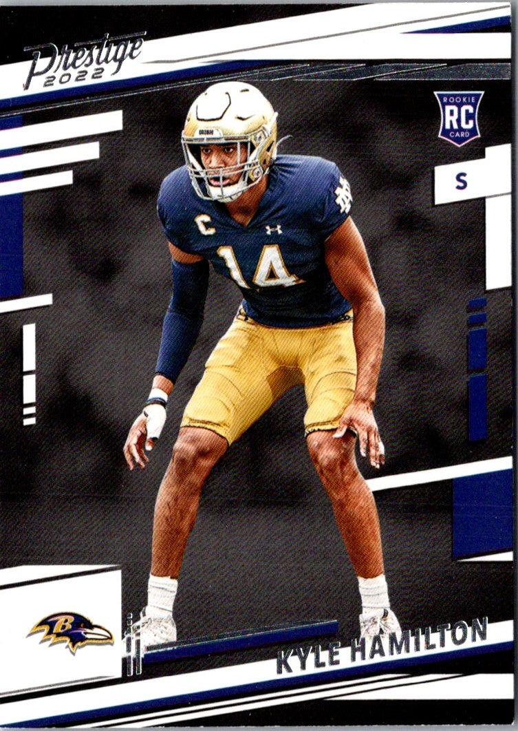 2022 Panini Prestige Kyle Hamilton