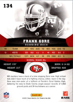 2011 Panini Gridiron Gear Frank Gore #134
