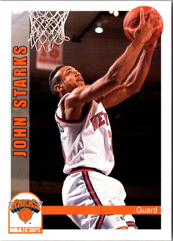 1992 Hoops John Starks #158