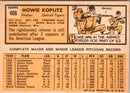 1963 Topps Howie Koplitz