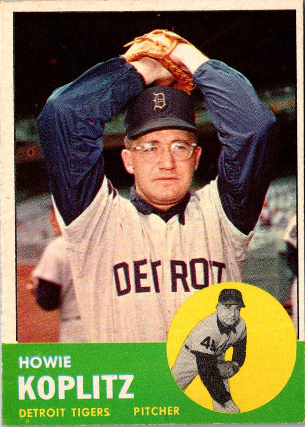 1963 Topps Howie Koplitz #406 VG-EX