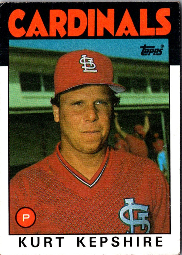 1986 Topps Kurt Kepshire #256